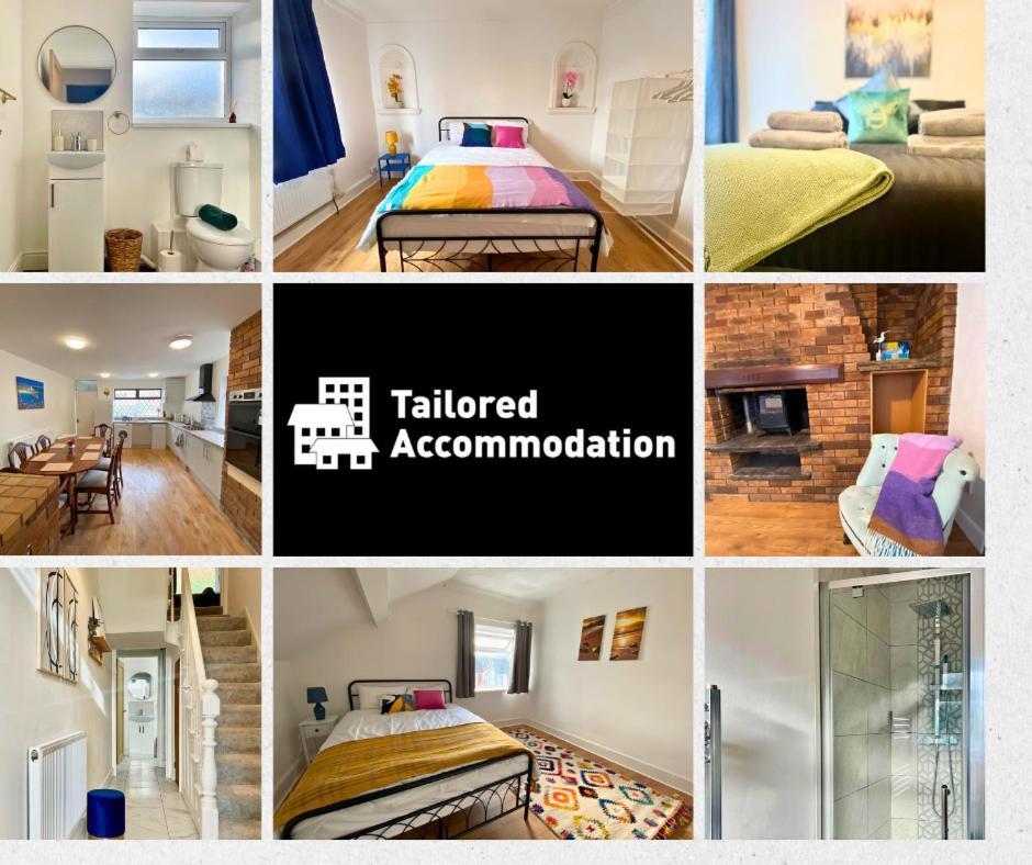 4-Bedroom Home - Perfect For Those Working In Bridgend - By Tailored Accommodation Exterior photo